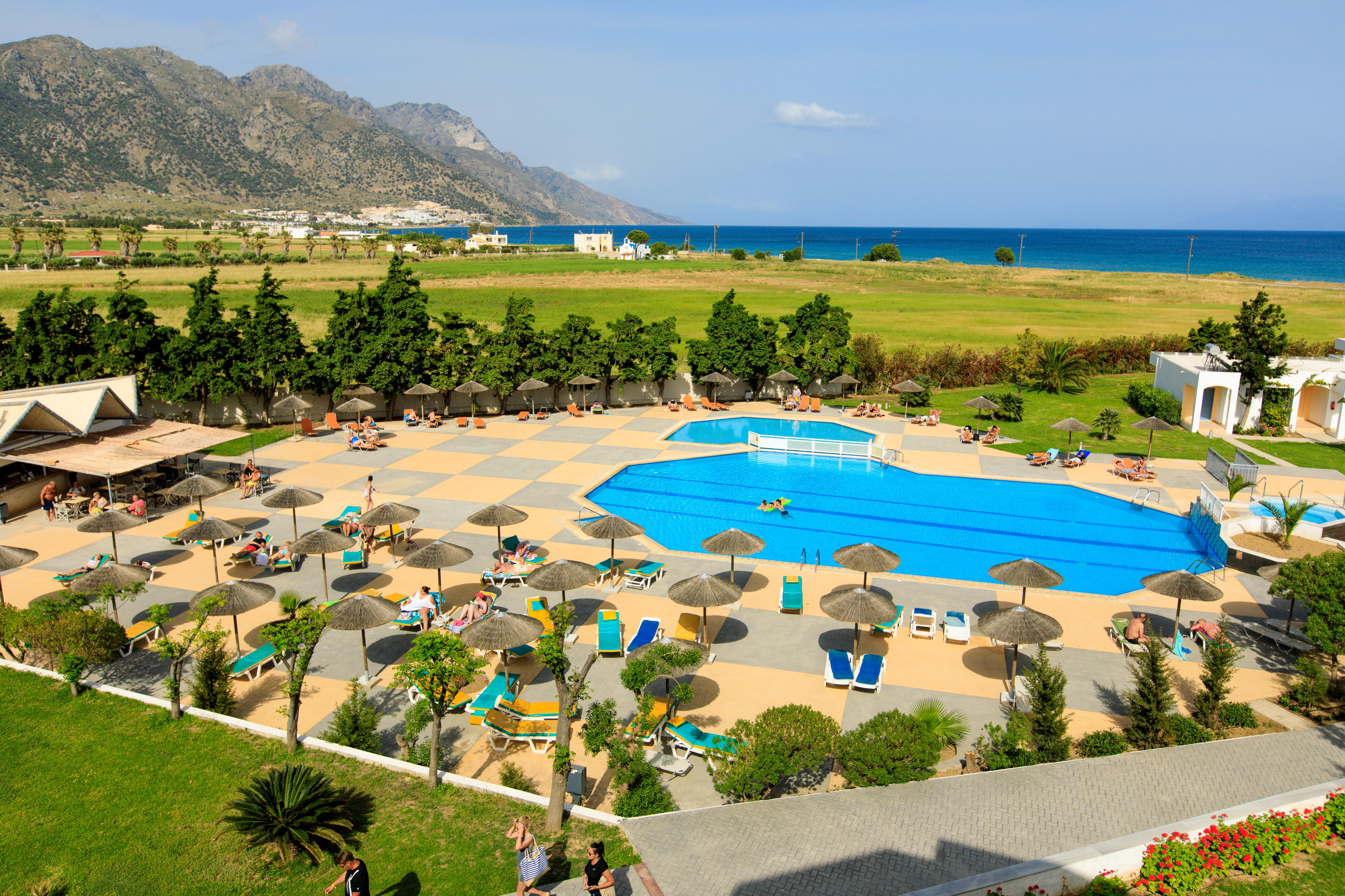 Sovereign Beach Hotel Kardamena  Bagian luar foto